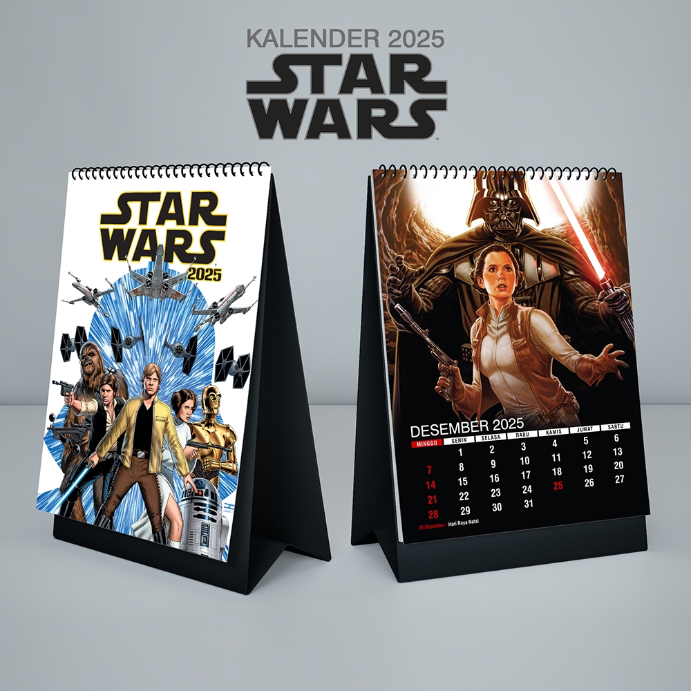 

Kalender Meja 2025 Star Wars (preorder)