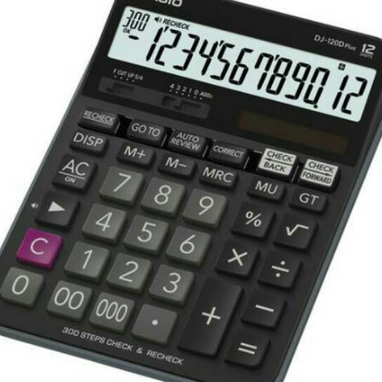 

FG2 Casio DJ12D PLUS Kalkulator Meja
