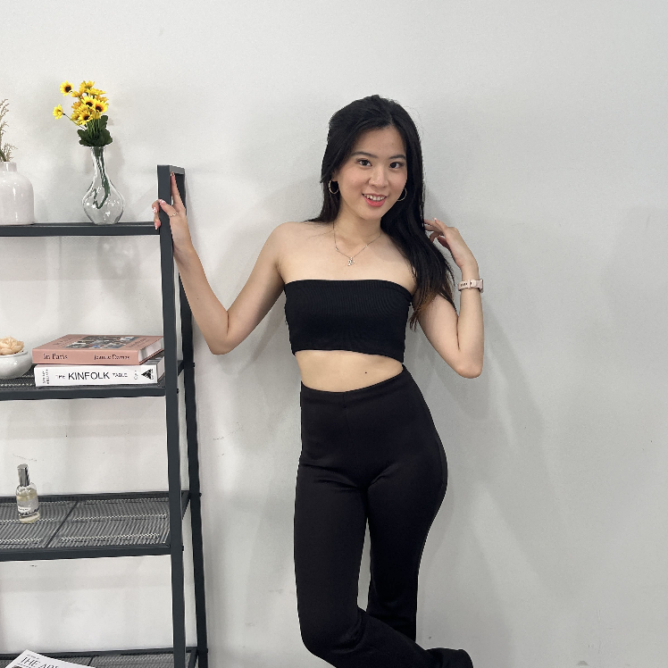 [Lolabae] MINI TUBE Atasan Kemben Wanita | Knit Tube Top | Kemben Rajut Wanita | Kemben Dalaman | Ke