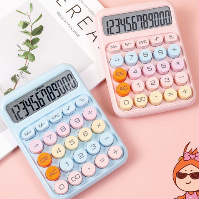 

KF7 Welcome 6187 Cute Calculator Electronic Warna Permen Kepraktisan dalam Gaya yang Menggemaskan