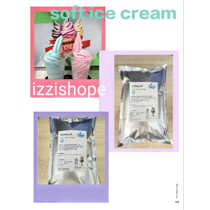 

FRIZCO SOFT ICE CREAM POWDER, / bubuk ice cream SOFT 1 KG