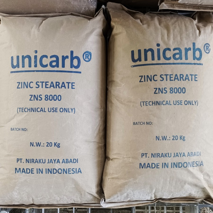 

Zinc Stearate 20 kg per sak