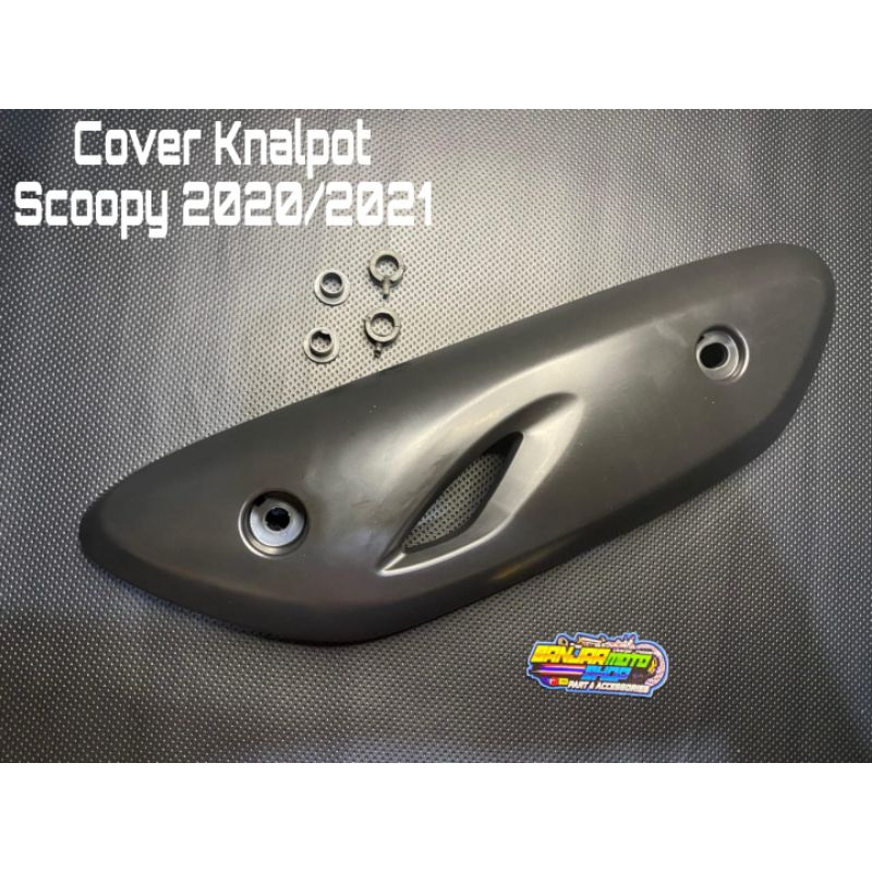 Cover Knalpot / Tutup Knalpot Scoopy 2020-2021