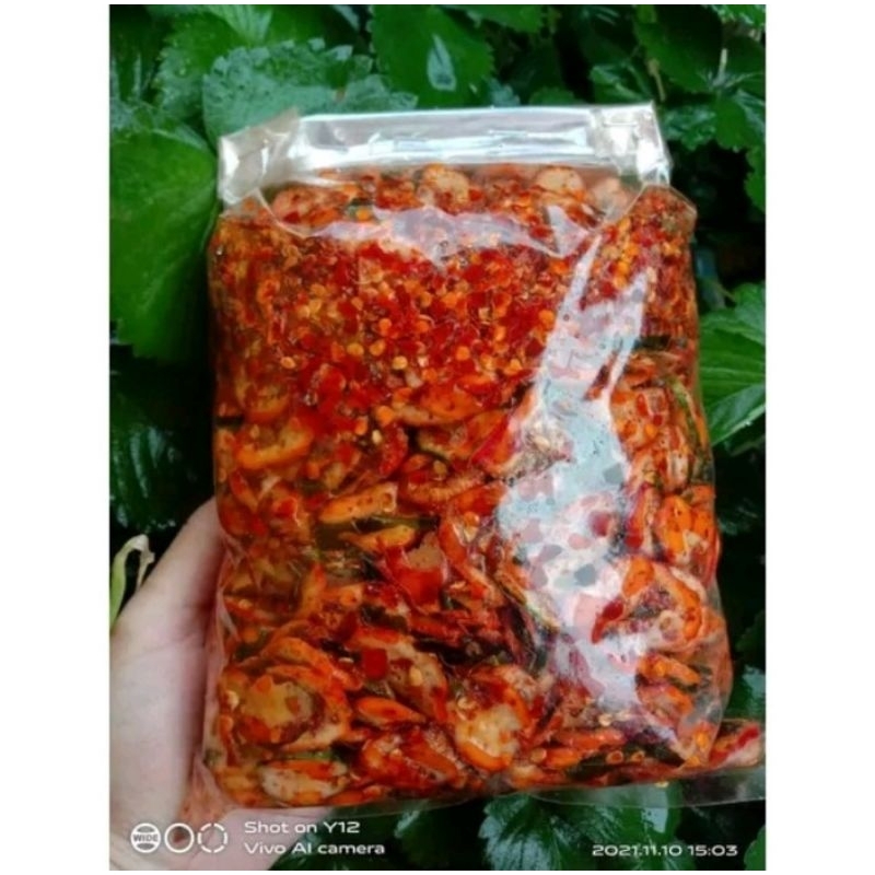 

kerupuk bawang kurupuk seblak kerupuk jablay pedas daun jeruk isi 500gr