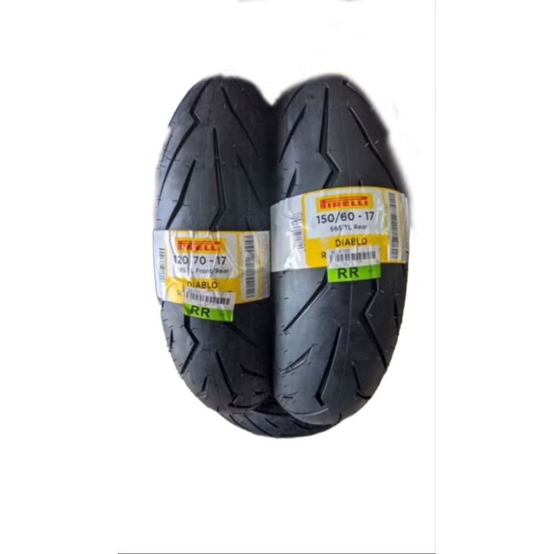 PIRELLI DIABLO ROSSO SPORT 120/70-17 & 150/60-17