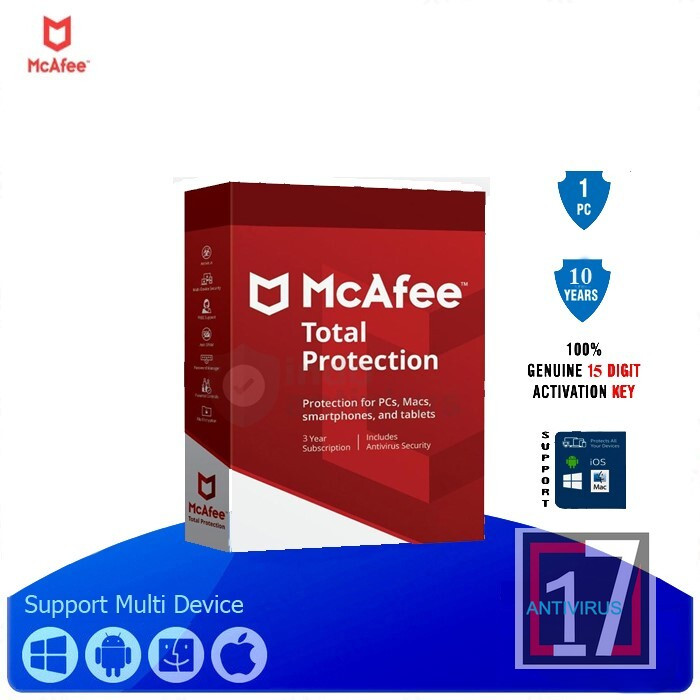 ANTIVIRUS McAfee Total Protection