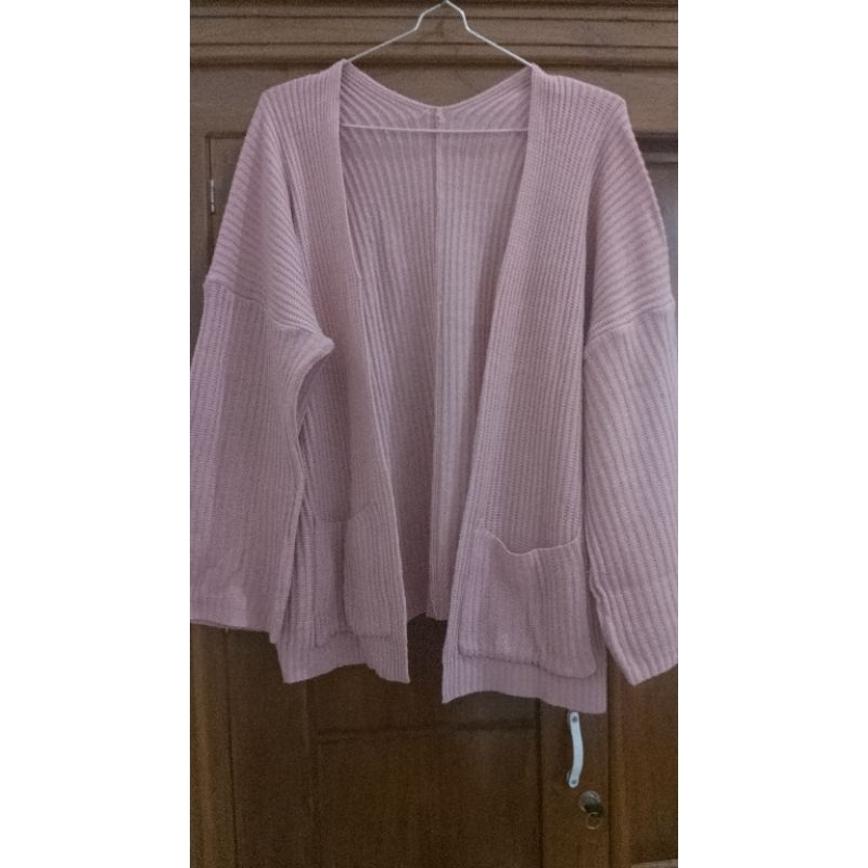 (PRELOVED) Cardigan Pink