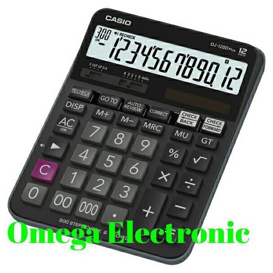 

Murah Casio Calculator DJ12D Plus Check Correct Review Desktop Kalkulator DJ 12D PLUS