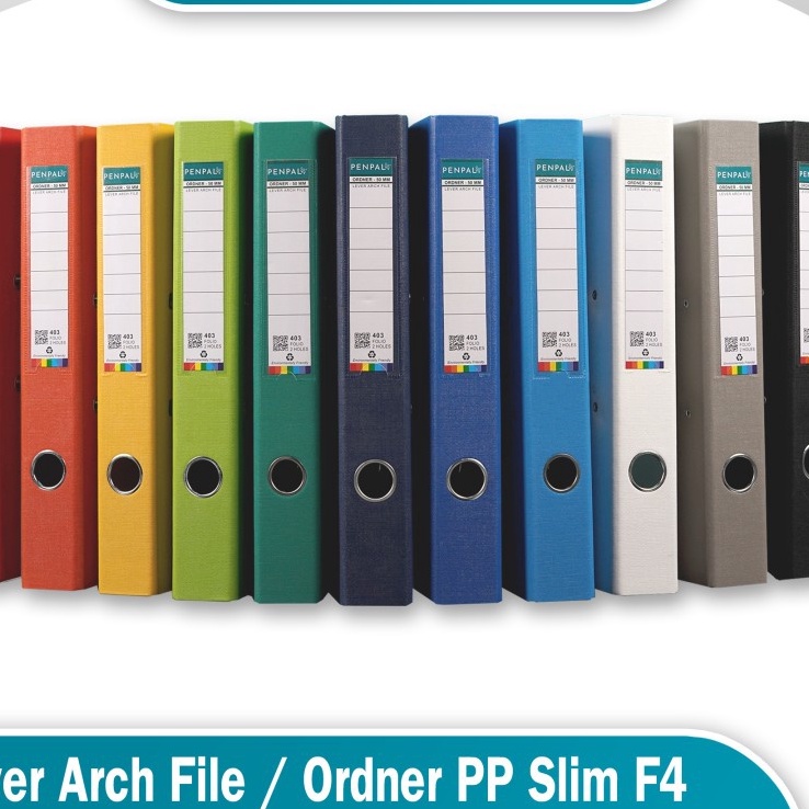 

FG2 Penpal Lever Arch File Ordner Folio Slim PL43