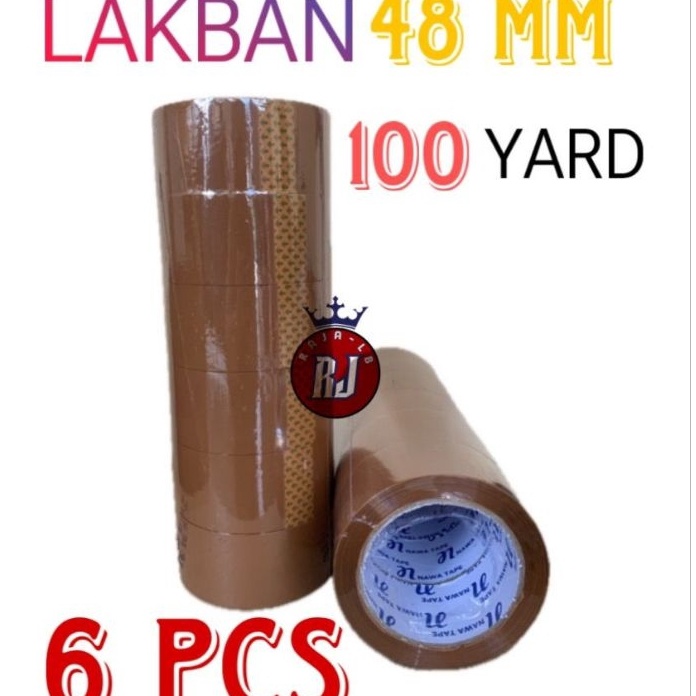 

KF7 Lakban BeningCoklat 48x1yard 6pcs