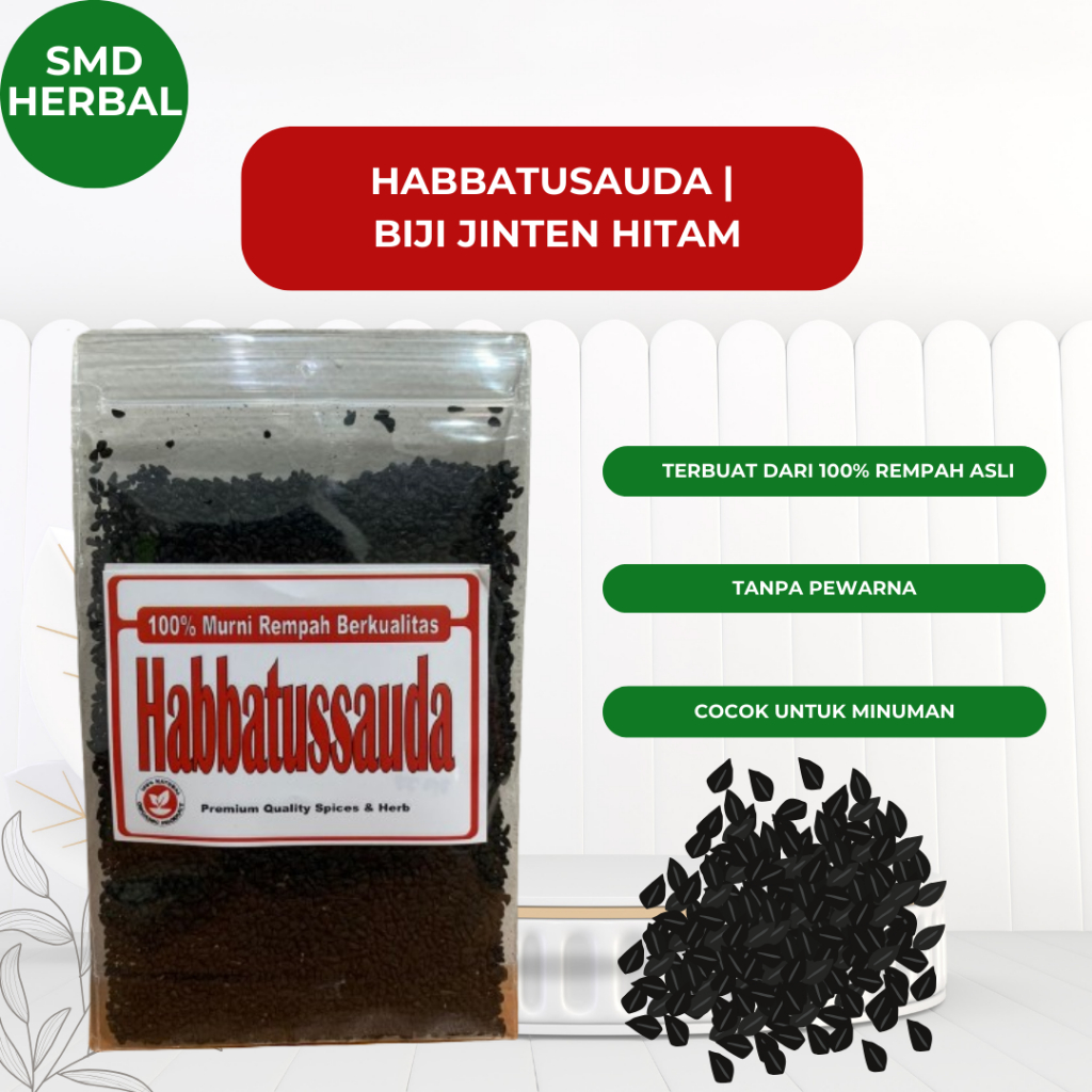 

Habbatusaudah Seeds | Biji Jinten Hitam-SMDHerbal