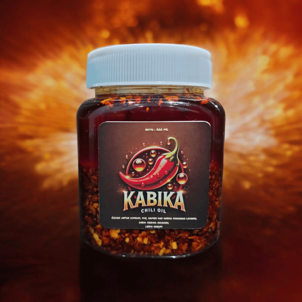 

Kabika Chili Oil Ebi Minyak Cabe Sambal Minyak Kemasan 200 Gram