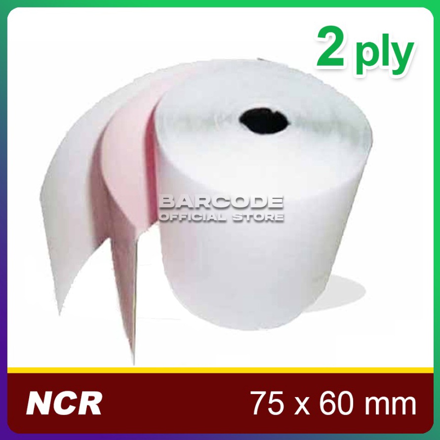 

Diskon Eksklusif 2 Kertas Struk Kasir NCR 2 PLY 75 x 6 75x6 mm 75x6mm Rangkap 2