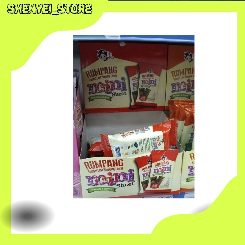

Rumpang Mini Rasa Balado/Asin pedas 1 Pack 10
