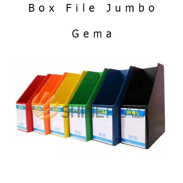 

Bonuskan Box File Jumbo PVC Gema 11 cm Tempat Penyimpanan Kotak Kes File