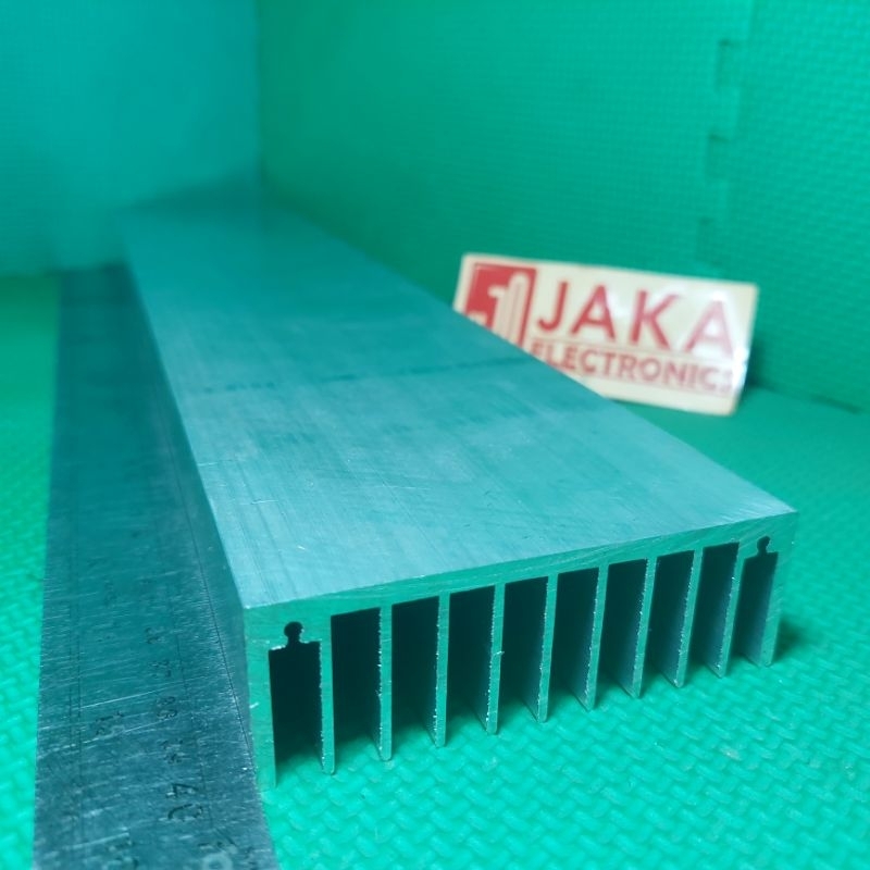 Heatsink Headsink Pendingin Transistor Panjang 40 cm 11 Sirip Super Tebal