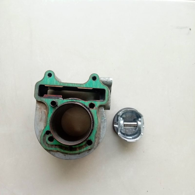boring blok cylinder set piston os ori original honda scoopy fi scoopy Esp beat fi beat Esp 2015 - 2