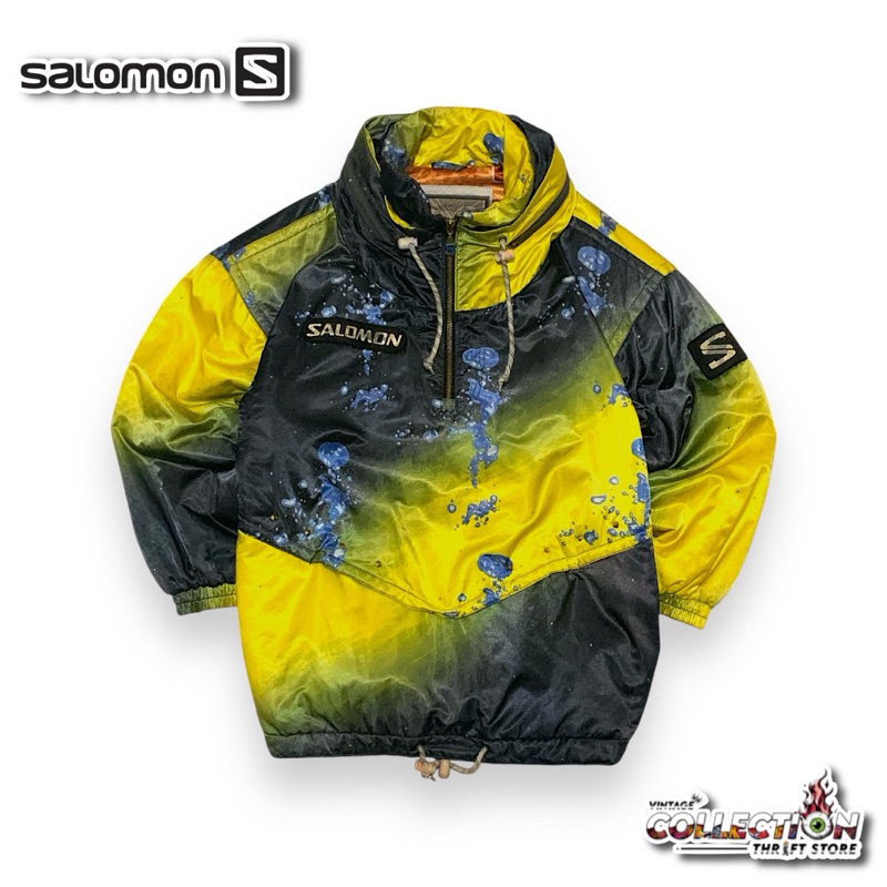 JAKET VINTAGE SALOMON HALFZIP CAGOULE