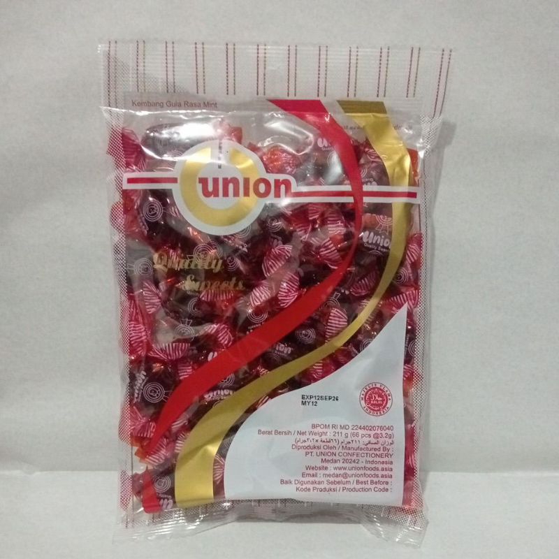 

Union Permen Mint Isi 66