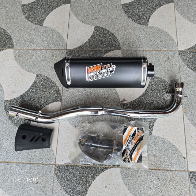 knalpot NOBI NOB1 3BOLD original yamaha JUPITER Z VEGA R