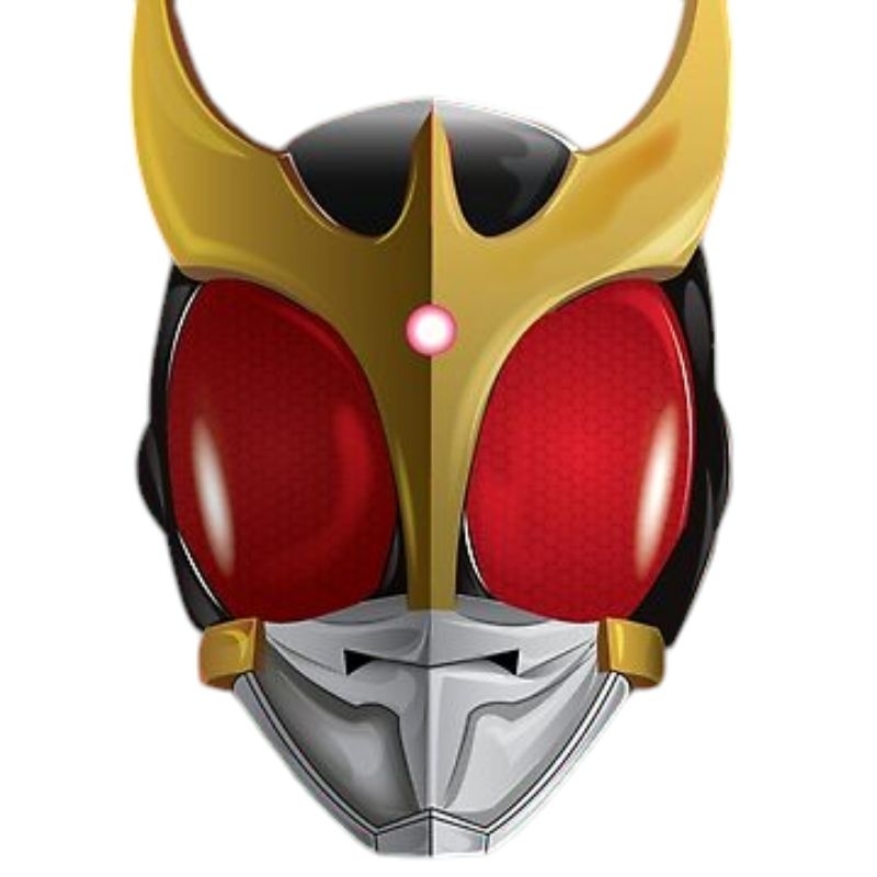 Helm Cosplay Kamen Rider kuuga