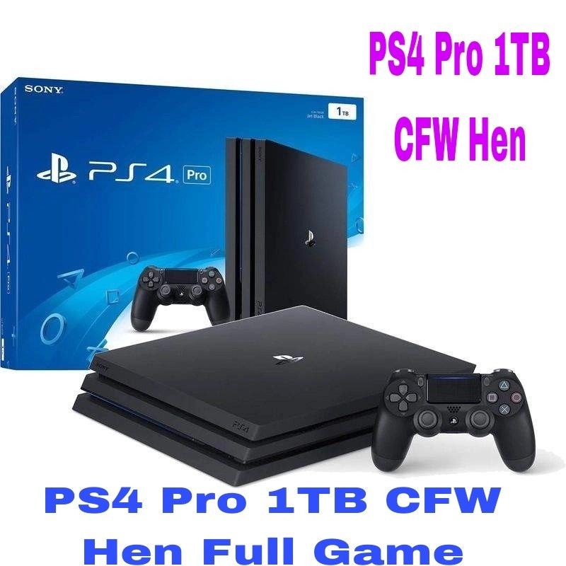 PS4 Pro 1TB CFW Hen Full Game