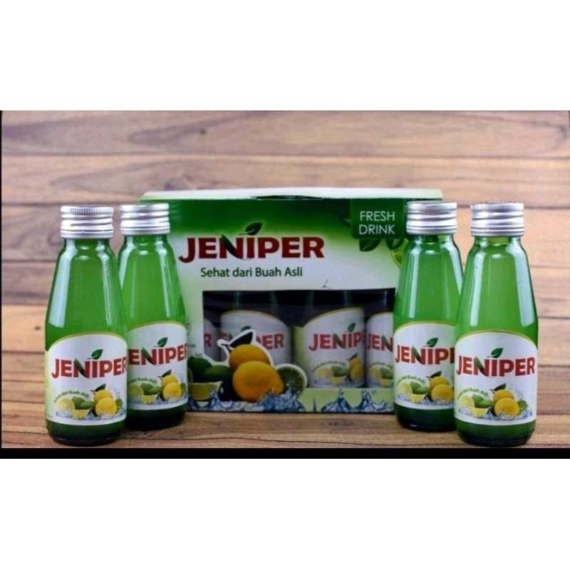 

JENIPER jeruk nipis peras siap minum isi @ 4 botol( perpak)