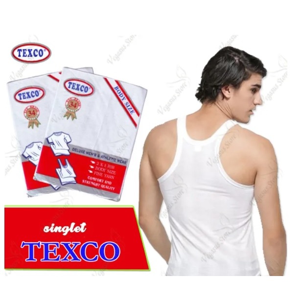 KAOS DALAM PRIA TEXCO/ KAOS SINGLET PRIA JUMBO