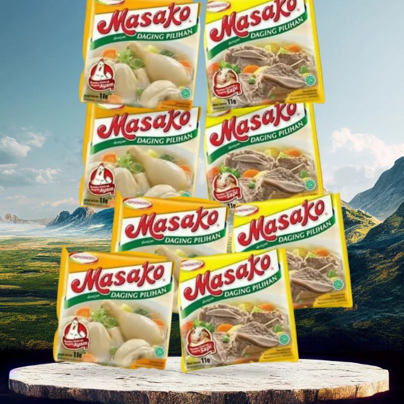 

Masako Penyedap Rasa 5.000 get 12 pcs