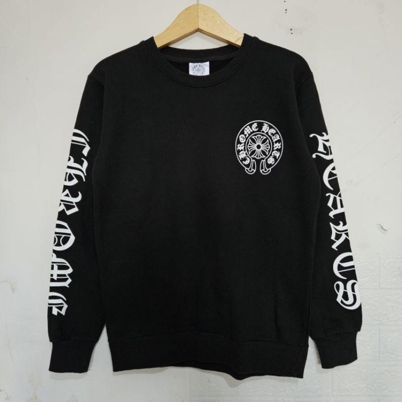 Crewneck Chrome Hearts x Rolling Stone Preloved