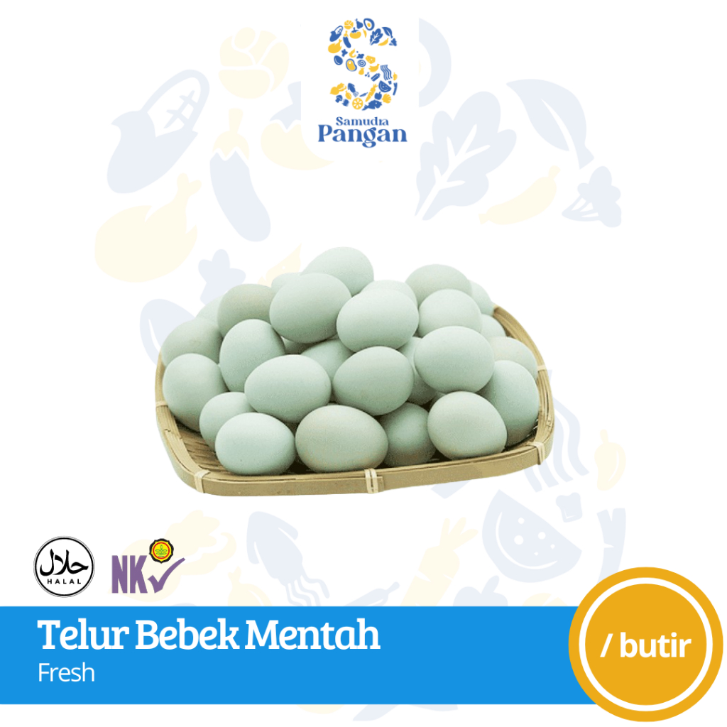 

Telur Bebek Mentah 70 gram Fresh Tangerang Kota