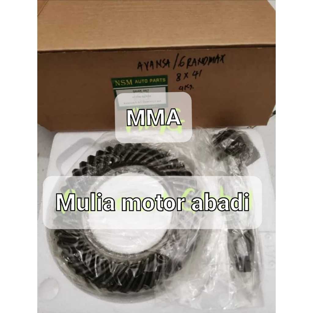 Gear set Gigi gardan jantung dulang Avanza grandmax 8x41 merk nsm