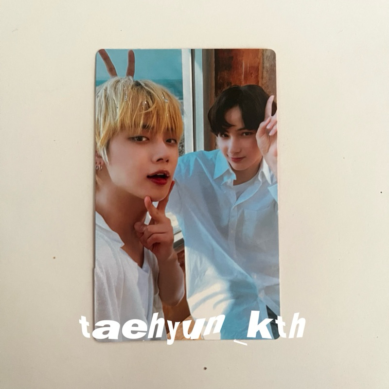 TXT 2ND H:OUR YEONKAI UNIT PC SECOND HOUR H:HOUR PHOTOBOOK MD PB PHOTOCARD YEONJUNIEZ LONELY BOY