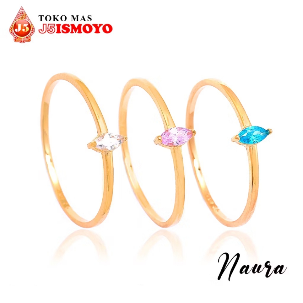 Cincin Emas Naura J5 Ismoyo