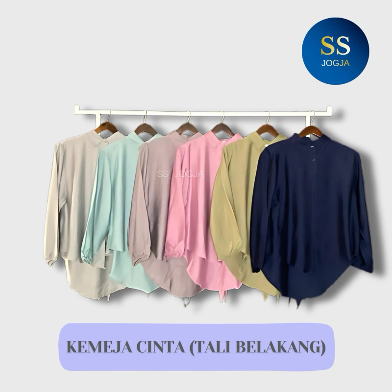 kemeja cinta ( Tali belakang )