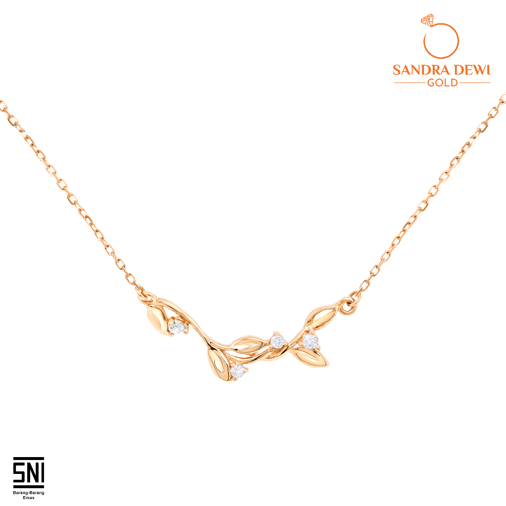 Kalung Sandra Dewi Gold K-Style Lee Collections NC210190