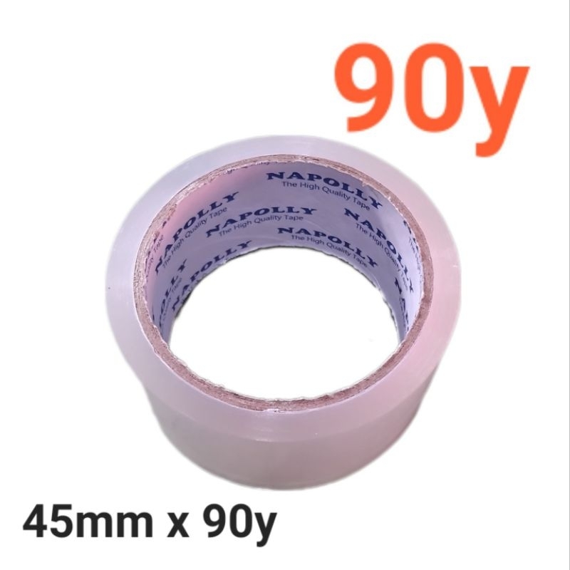 

Lakban isolasi 90y selotip bening 2inci 48mm