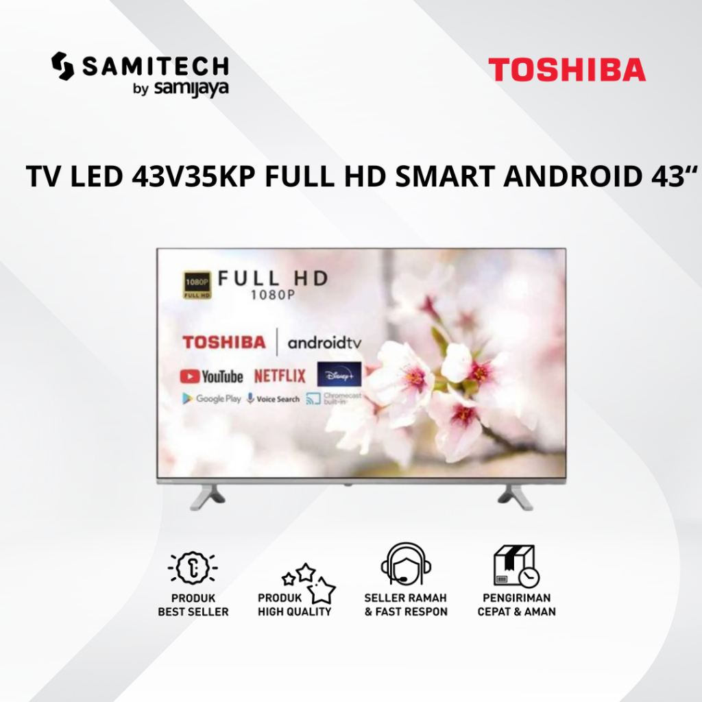 LED TV 43" TOSHIBA 43V35KP 43V35 KP ANDROID TV