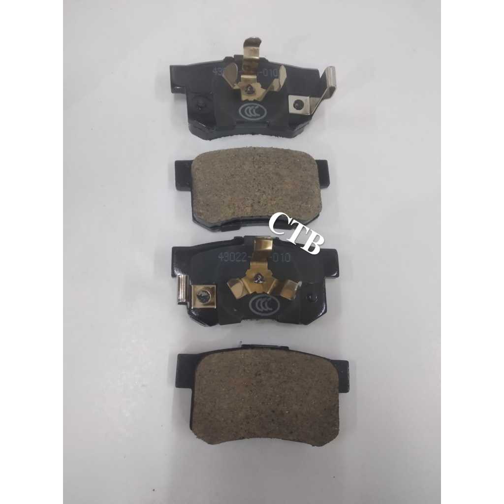 BRAKE PAD KAMPAS REM BELAKANG, NEW CRV 2005-6, ALL NEW CRV 2013-16 THAILAND ( IMPORT )