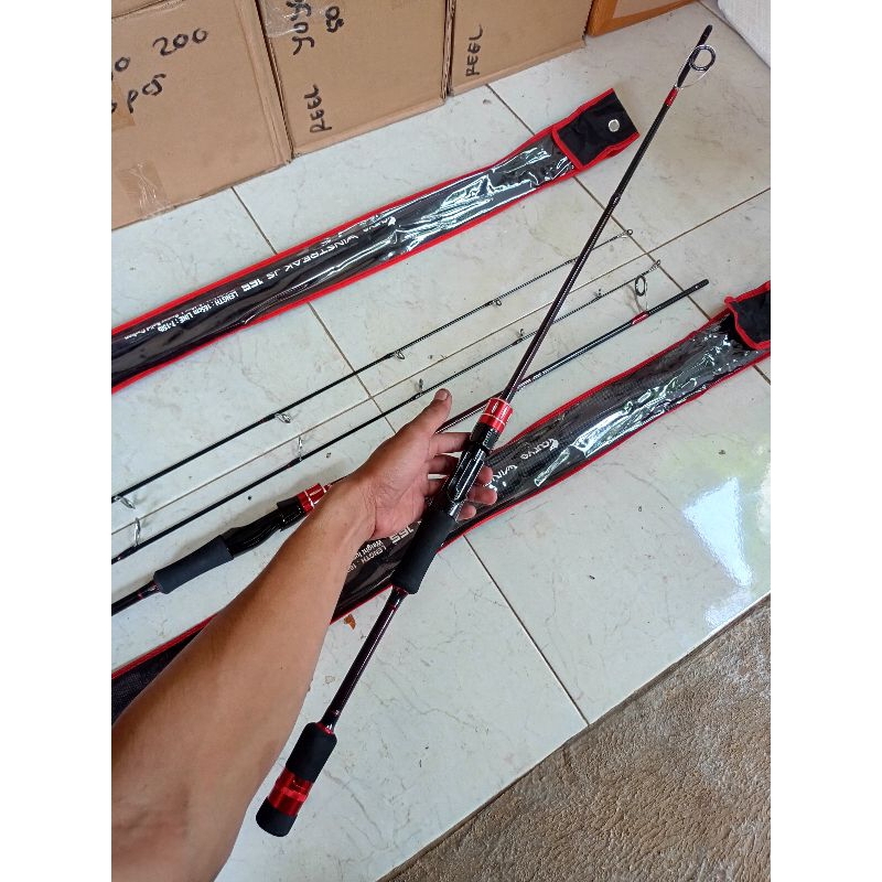 Joran Sambung 2 Curve Winstreak carbon