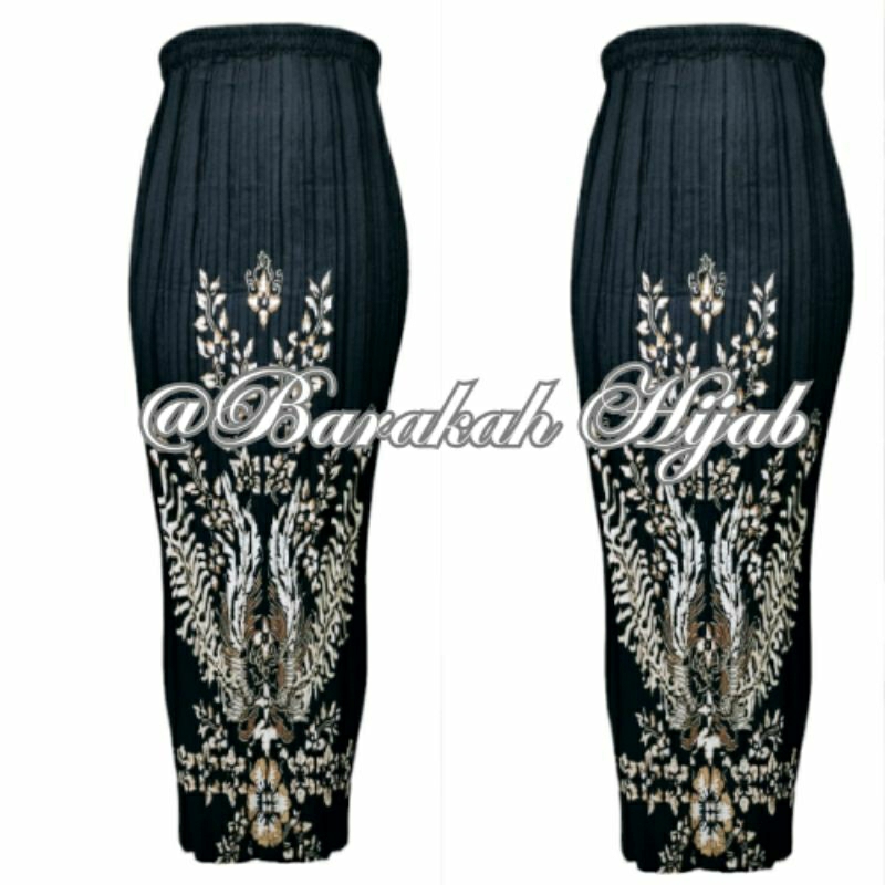 Rok Batik Kebaya Prisket Rapih Model Panjang 100 Cm Lingkar Pingan 140 Cm Motif Bawahan Tebal Rempel