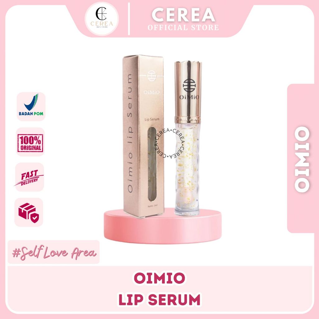 [BPOM] OiMiO Lip Serum | Lip Serum | Lip Gloss | Pelembab Bibir