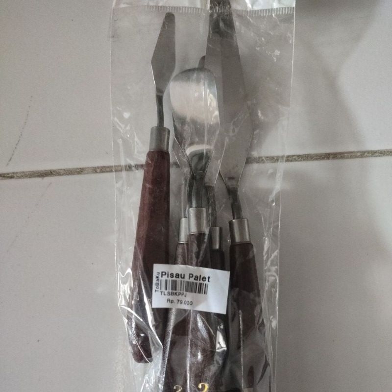 

Pisau palet melukis isi 5pcs
