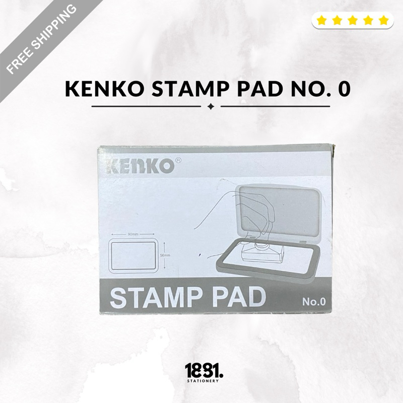 

Kenko Stamp Pad No.0 1 Pcs