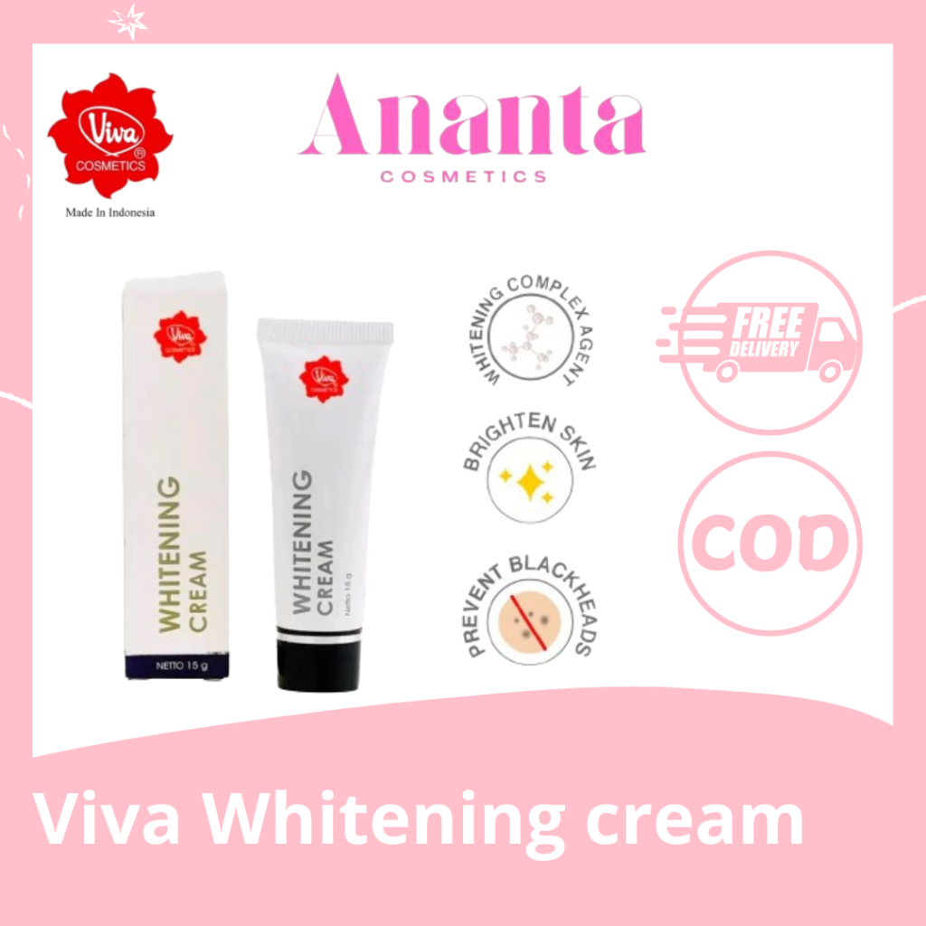 ❤ANANTA❤Viva Whitening Cream - 15gr&40gr