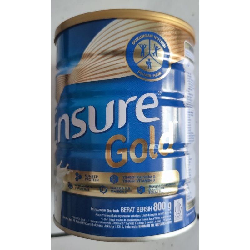 

Ensure Gold HMB vanila 800 gram dan coklat 800 gram Nutrisi dewasa rendah laktosa