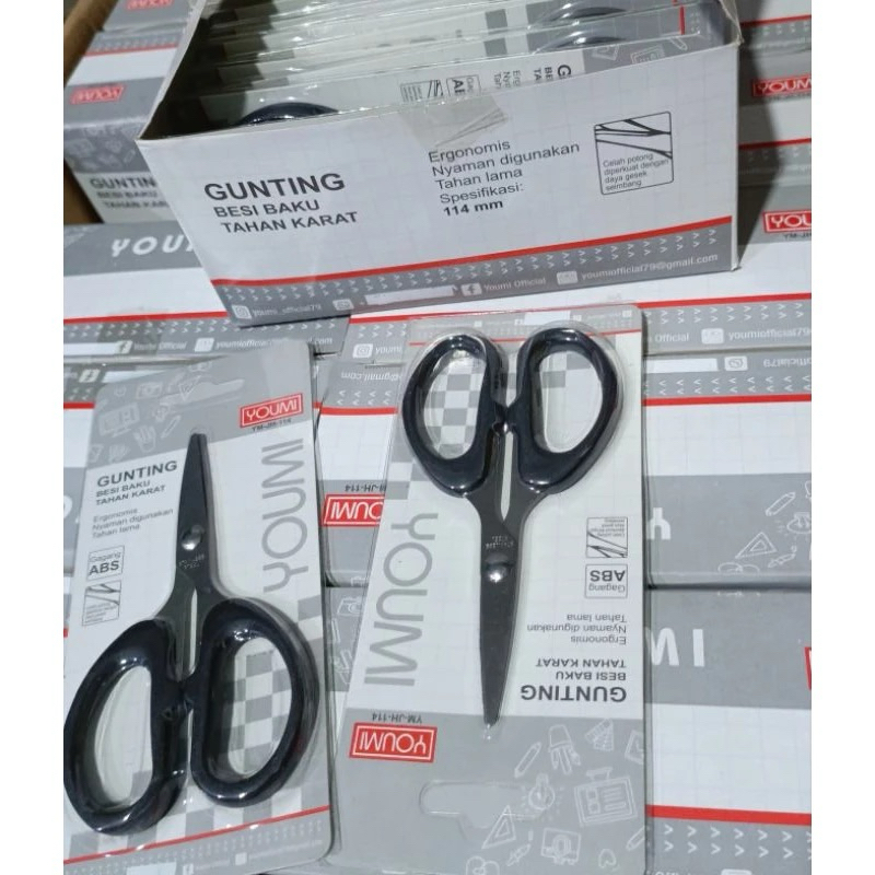 

Gunting Kertas bahan stainless / gunting Kain/plastik Stainless Multifungsi