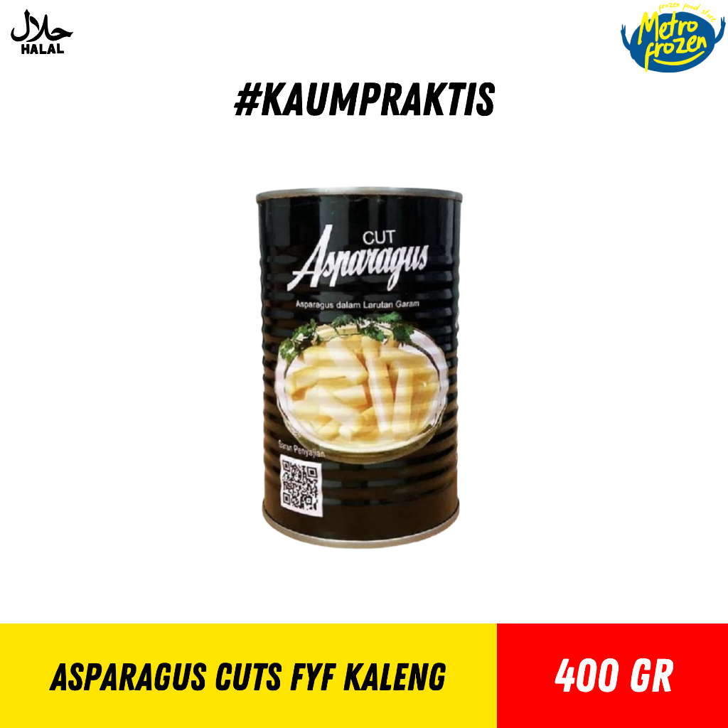 

ASPARAGUS Cuts Fyf Kaleng 400gr