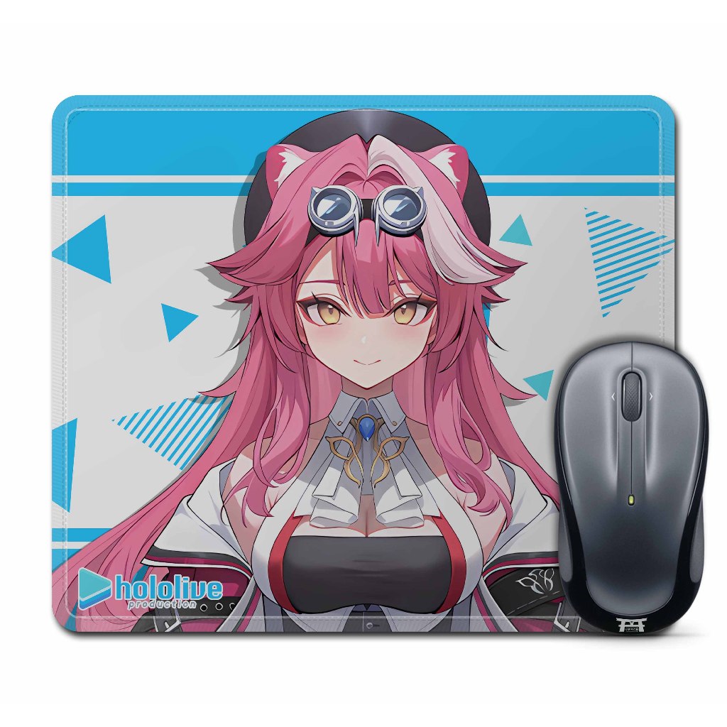 Mouse pad gaming anime gameRAORA PANTHERABasic-HOLOLIVEENmaterial Rubber