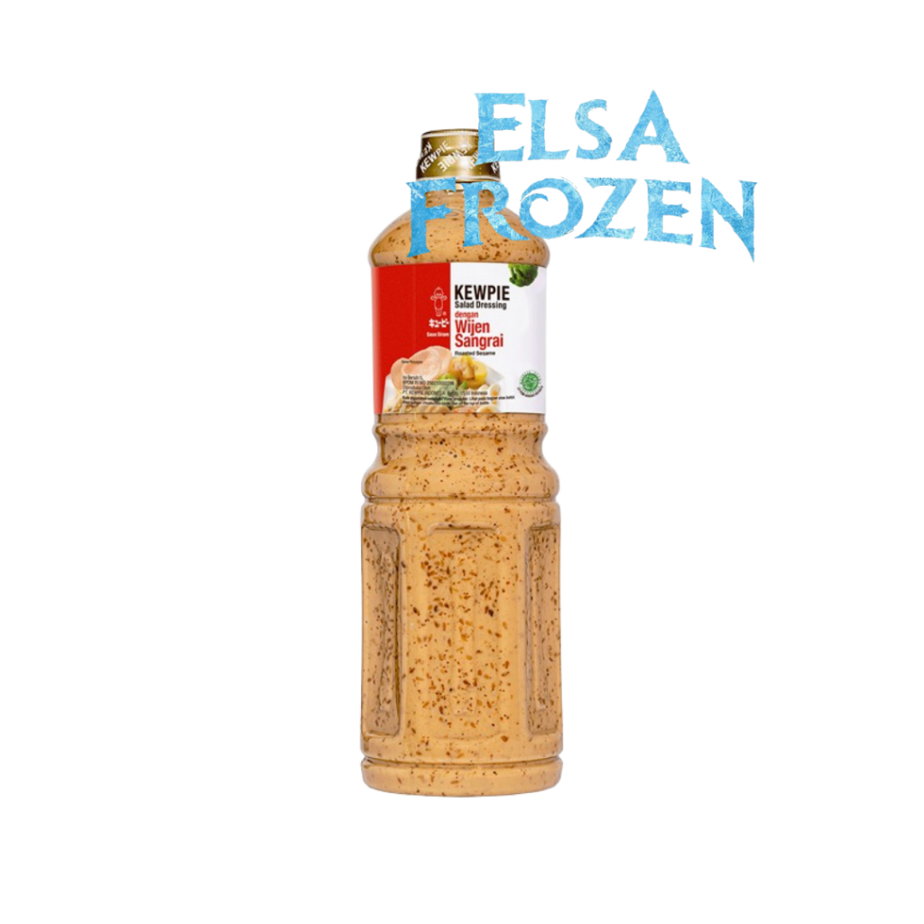 

KEWPIE SALAD DRESSING ROASTED SESAME 1LITER SAUS SIRAM DENGAN WIJEN